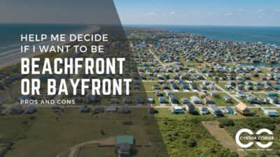 Help me decide if I want to be Beachfront or Bayfront - Pros and Cons